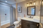 Second upstairs bedroom`s bathroom