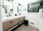 Primary Bathroom Vanity at Exhale Hideaway