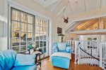 Main Hall Loft Sitting Room at Port House