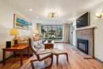 Living Room at Chapman Point Cottage