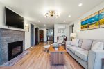 Living Room at Chapman Point Cottage