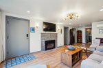 Living Room at Chapman Point Cottage