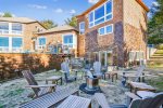 firepit area at Oak Street House