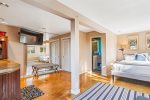 Dune Cottage suite with king bed at Oak Street House