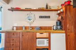 Kitchenette in Dune Cottage at Oak Street House