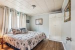1st bedroom with king bed at Cape Escape