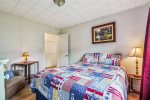 2nd bedroom with queen bed at Cape Escape