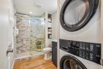 Bathroom and laundry at Cape Escape