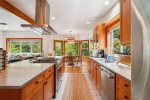 Kitchen at Puffin`s on Larch