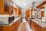 Kitchen at Puffin`s on Larch