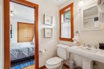 Attached bath to Second and Third bedrooms at Puffin`s on Larch