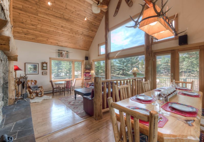 Big Sky Luxury Home Rental Lake Levinsky Cabin Rental