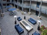 Out Door Court Yard W/Community Grill 