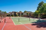 Tennis courts for your enjoyment