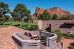 Stunning red rock views from observation deck