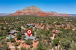 Red Rock Bungalow boasts a prime location in West Sedona