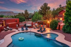 Luxury Peace & Tranquility Views Abound! Private Pool & Hot Tub in Sedona! Majestic Sunset - S124