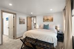 The Master Bedroom has a Queen Sleep Number Bed