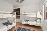 Second Bunk Room with twin-over-twin bunk beds