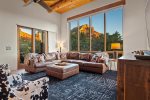 Stunning Sedona views from inside and out
