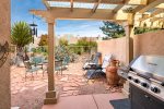 Gorgeous private patio with BBQ Grill