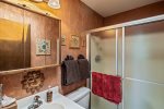 Both bathrooms have tub/shower combo