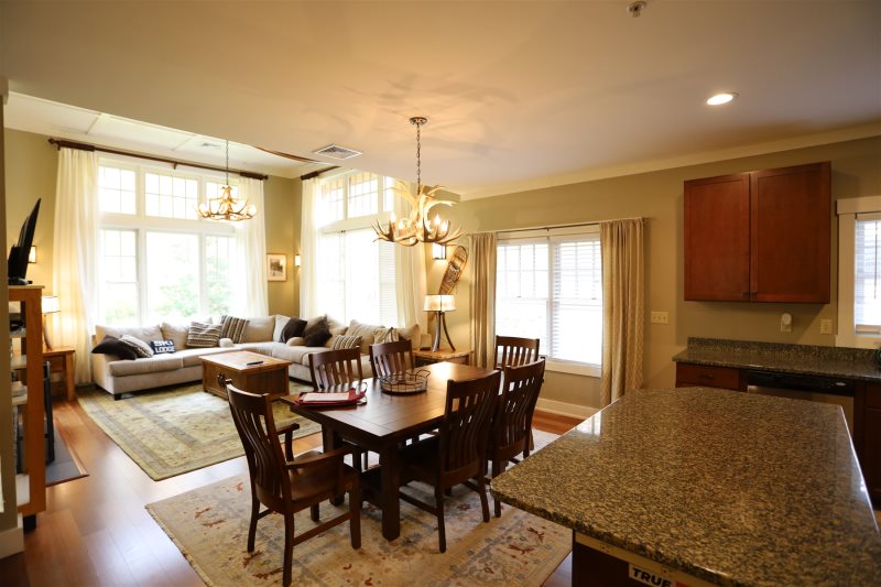 River View Deluxe Riverside Terrace Condo Lincoln New Hampshire