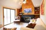 Living Room in Vacation Pet Friendly Home in Waterville Estates