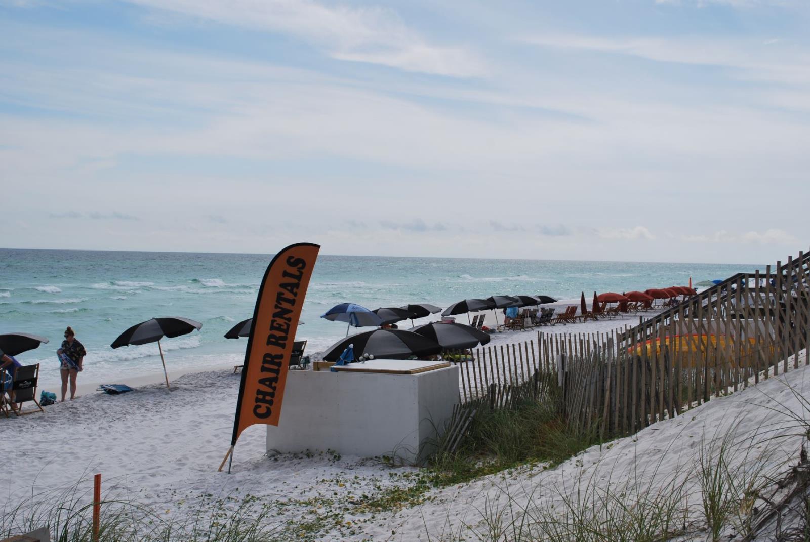 Chair Rentals on the Beach