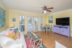 Charming Gulf Place Unit - Walk to Restaurants, Spacious and overlooks seasonally heated pool - Beach Access just steps away
