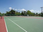 Main pool is seasonally heated, tennis courts and shuffleboard.