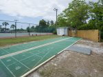 Main pool is seasonally heated, tennis courts and shuffleboard.