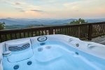Soak your cares away in the hot tub