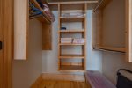 Downstairs bedroom closet