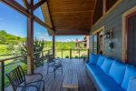 Covered Patio with view of the yard