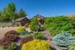 Front of house and garden