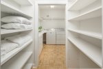 Huge pantry and laundry room