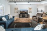 Beautiful great room, metal ceilings, queen sleeper in great room
