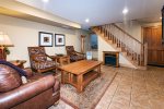 Lower level den
