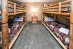 Lower level bunk room