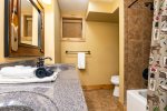 Lower level hall bath