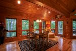 Expansive Great Room with Vaulted Ceilings