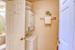 The condo has a washer and dryer for your added convenience.