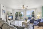 Master Bedroom with Comfy King Bed and View of the Gulf