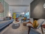 Living, Dining and Kitchen