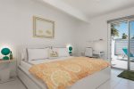 Guest Room 1: King Bed, Writing Desk, TV