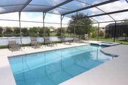 Spacious Private Pool/Spa home/ 2 King Suites/ Gameroom & More/ Minutes to Disney