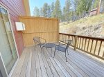 Private patio off the master bedroom 