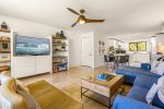 Living Room, Front Door and Kitchen