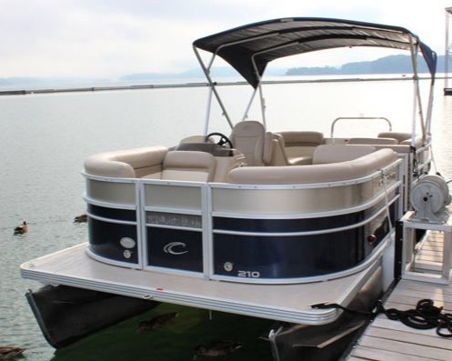 Pontoon Boat For Carolina Properties Lake Lure Lakefront Homes